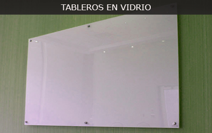 Tableros en Vidrio para Oficina
